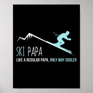 Ski Papa Poster