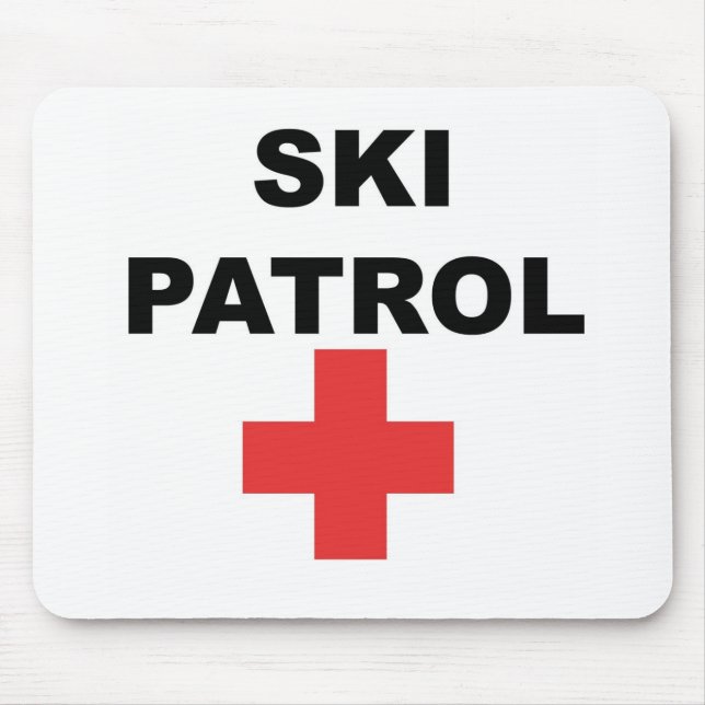 Ski-Patrouille Mousepad (Vorne)