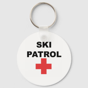 Ski-Patrouille Schlüsselanhänger