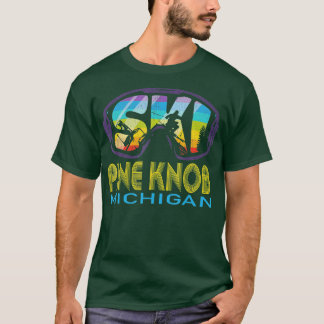 Ski Pine Knob Michigan Skiurlaub T-Shirt