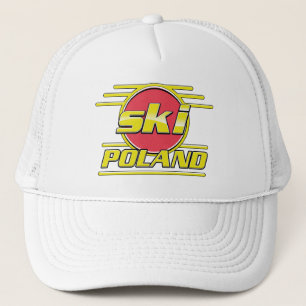 Ski Polen 80er Logo Truckerkappe