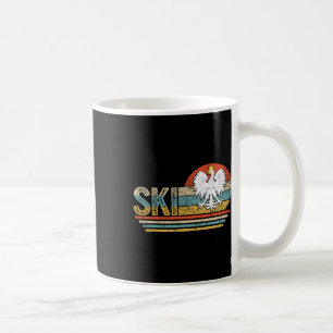 Ski polnischer Nachname Polen Erbe Polski Adler Dy Kaffeetasse