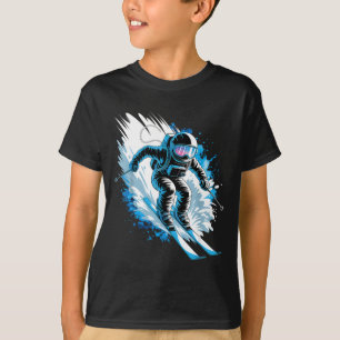Ski Raum Wintersport Skifahrer lustig Skifahren As T-Shirt