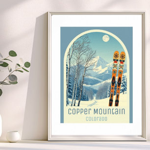 Ski-Resort Copper Mountain Colorado  Poster