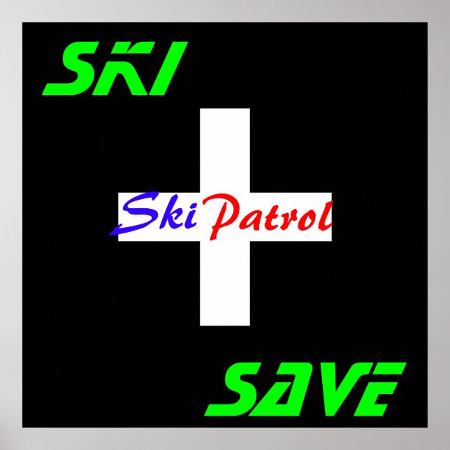 Ski & Rett - Poster (Vorne)