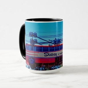 Ski Skiway Timberline Lodge Mt Hood Oregon 1950er Tasse