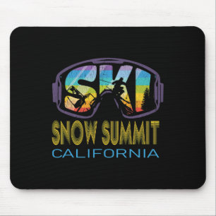 Ski Snow Summit Kalifornien Skiurlaub Mousepad