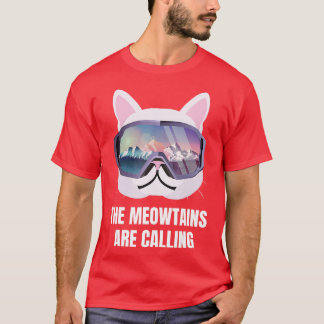 Ski Snowboard Goggles Funny Ski Snowboarden T-Shirt