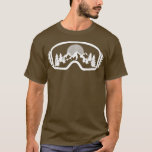 Ski Snowboard Goggles Skifahren Schneeberg Winter T-Shirt<br><div class="desc">Ski Snowboard Goggles Skiing Snow Mountain Winter Gift</div>