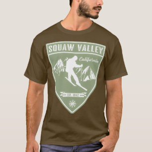 Ski Squaw Valle California T-Shirt