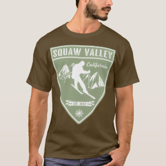 Ski Squaw Valle California T-Shirt