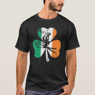 Ski St.Patrick's Day Gift Kleeblatt Irland Irland T-Shirt