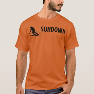 Ski Sundown Mountain Resort CT Skifahren T-Shirt