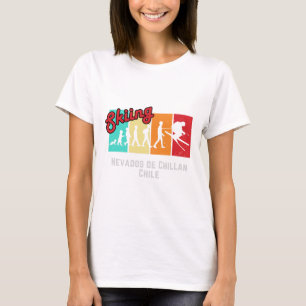 Ski T Nevados De Chillan Chile für Männer und Frau T-Shirt