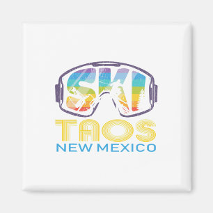 Ski Taos New Mexico Skiurlaub  Magnet