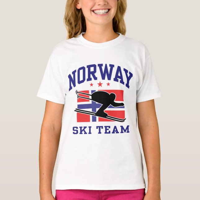 Ski Team T-Shirt (Vorderseite)
