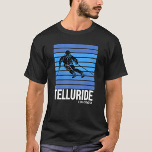 Ski Telluride Colorado Wintersport Vintage Retro T-Shirt