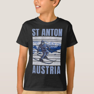 Ski und Apres Ski - Wintersport St Anton T-Shirt