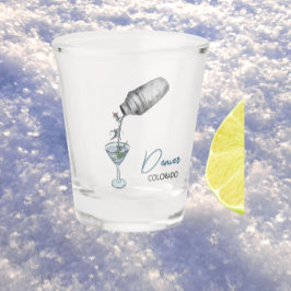 Ski und Jogging Schnapsglas