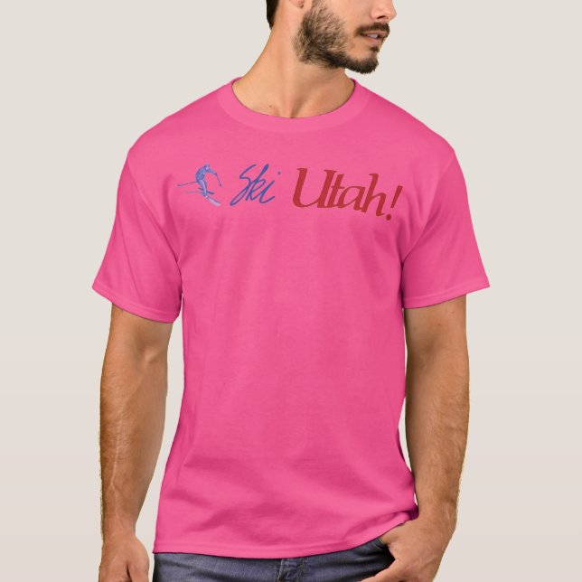 Ski Utah T-Shirt (Vorderseite)