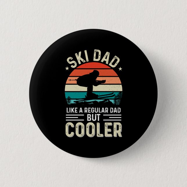 Ski Vater Button (Vorderseite)