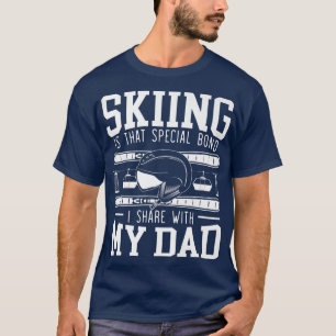 Ski Vater Helm Snow T-Shirt