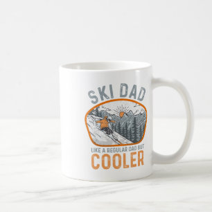 Ski Vater Langlaufen Wintersport Schneeschuhwander Kaffeetasse