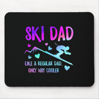 Ski Vater Skifahren Daddy Papa Grandpa Cool Snowbo Mousepad