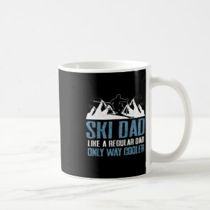 Ski-Vater Skivergnügen Skivergnügen Skiurlaub Skia Kaffeetasse