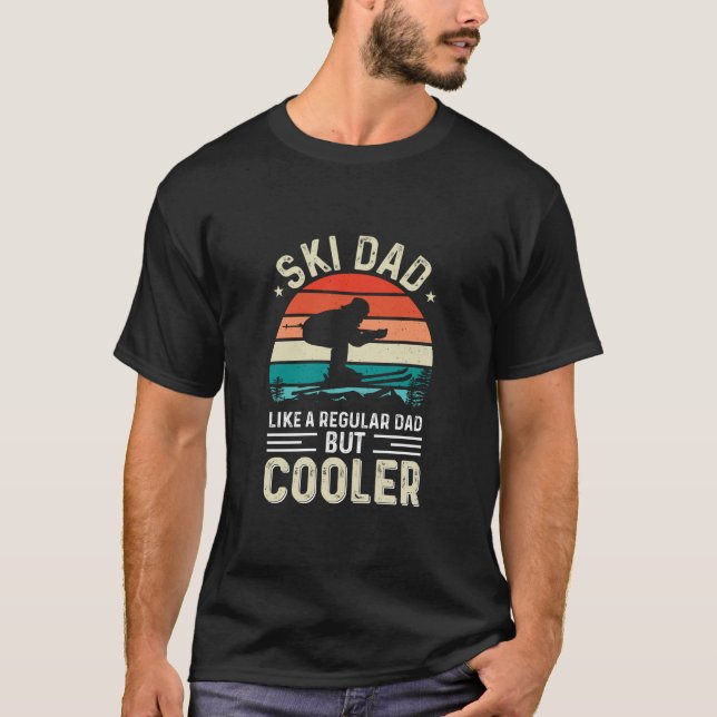Ski Vater T-Shirt (Vorderseite)