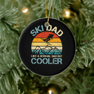 Ski Vater   Vatertagsgeschenk   Hobbies Keramik Ornament