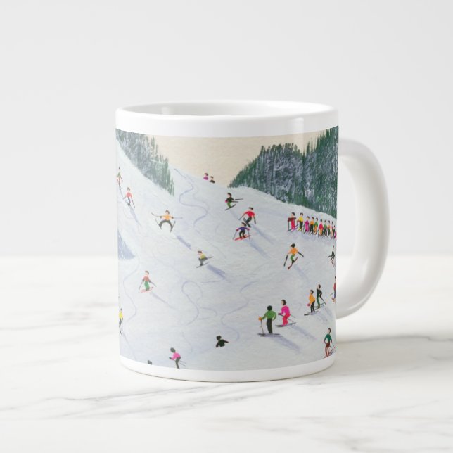 Ski-vening 1995 Jumbo-Tasse (Vorderseite Rechts)