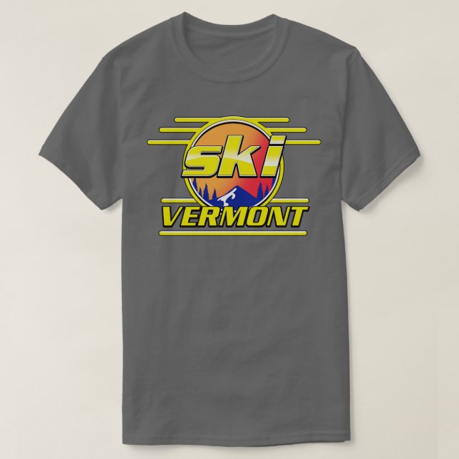Ski Vermont T-Shirt (Design vorne)