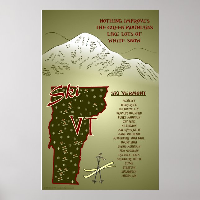 Ski VT Poster (Vorne)
