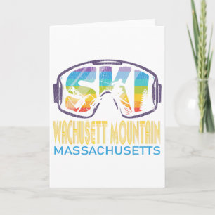 Ski Wachusett Mountain Machusetts Skiurlaub Karte
