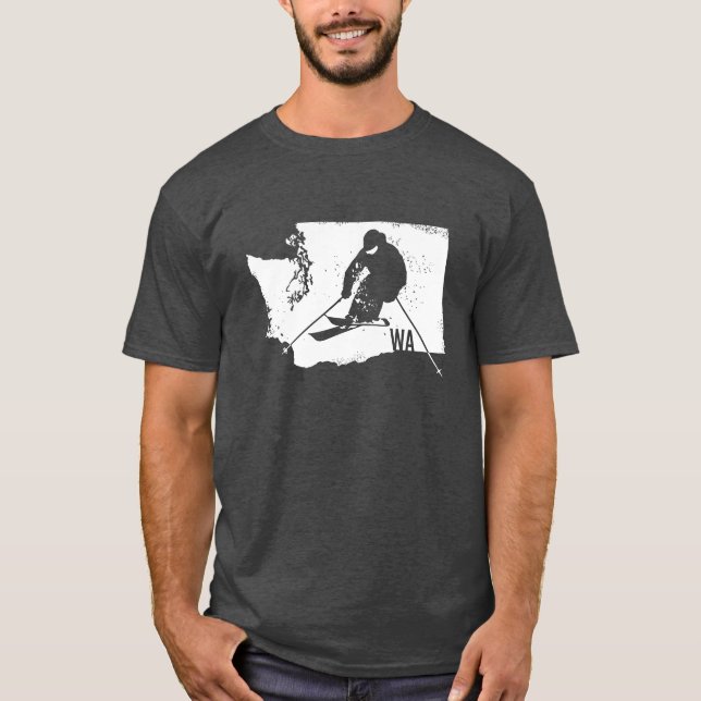 Ski Washington T-Shirt (Vorderseite)