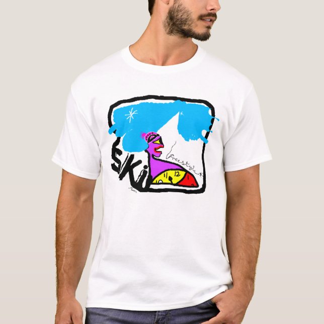 Ski Watchman T - Shirt (Vorderseite)