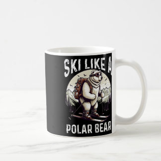 Ski wie ein Eisbär-Experte Abenteuer des Eisbären Kaffeetasse
