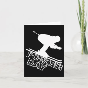 Ski Winter Powday Downhill Snowboard Ski Winter Sk Karte