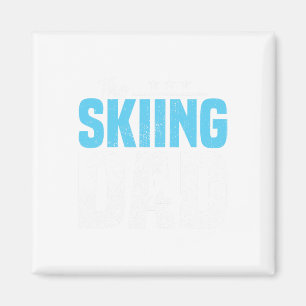 Ski-Zitate Papa Skifahrer Partygeschenke Geburtsta Magnet