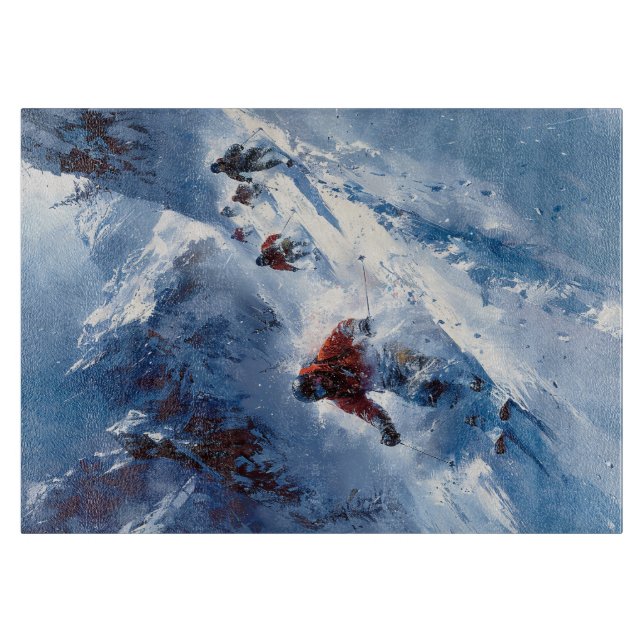 Skiabschneider Schneidebrett (Vorderseite)