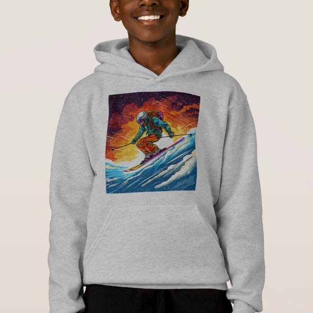 Skiaktion Hoodie (Vorderseite)