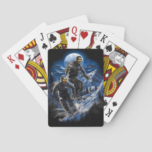 Skiaktion Spielkarten