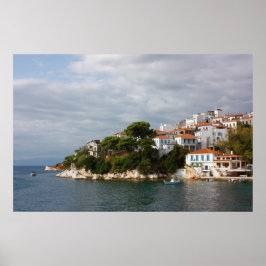 Skiathos Town Poster
