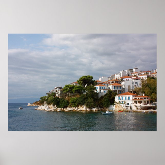 Skiathos Town Poster (Vorne)