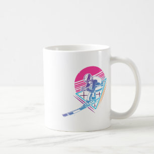 Skiausflug Skifahren Retro Vintage 80er 90er Kaffeetasse