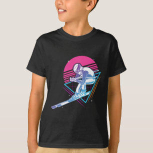 Skiausflug Skifahren Retro Vintage 80er 90er  T-Shirt