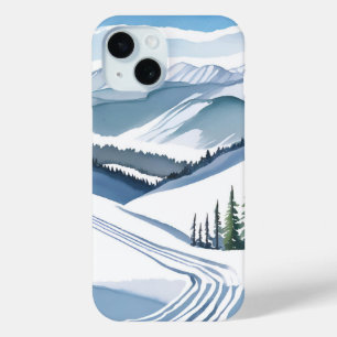 Skiberg-Aquarell Case-Mate iPhone Hülle