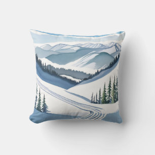 Skiberg Aquarell Kissen