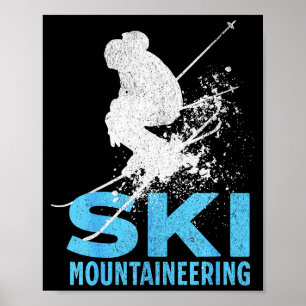 Skibergsteigen poster